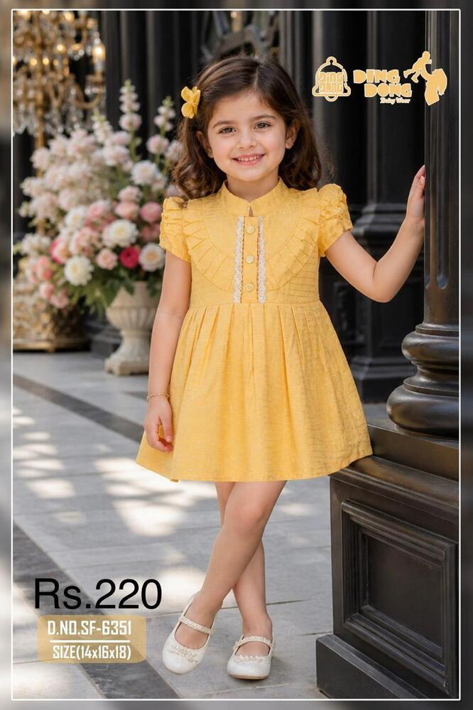 Elegant Party Girls Frock