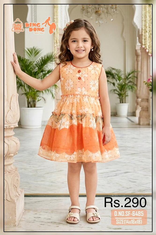 Daisy Net Girls Frock