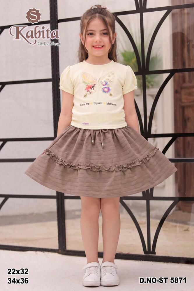 Girls Skirt Top