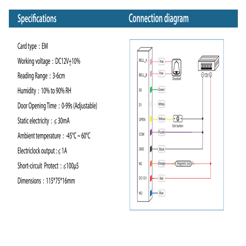 Js-32e (Standalone Access Control)
