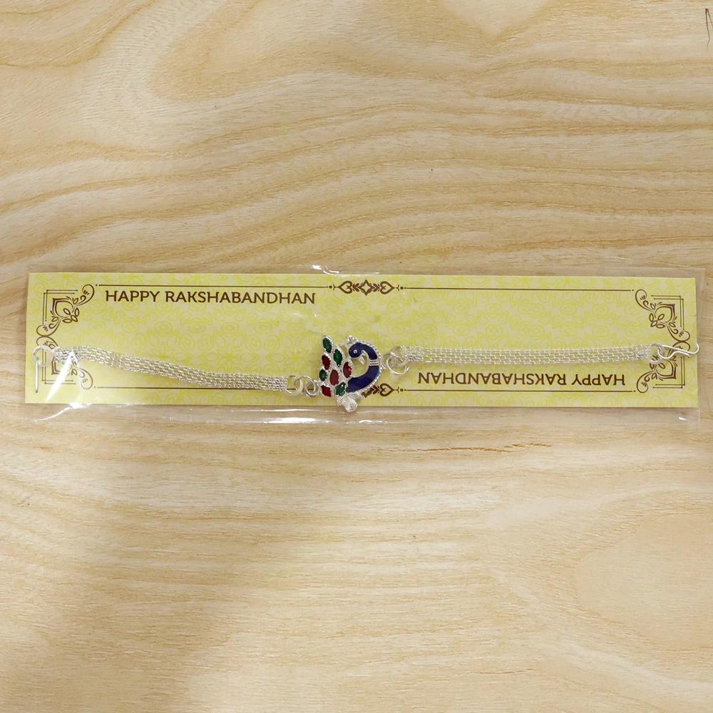 Peacock Design Rakhi, Traditional Elegance for Raksha Bandhan
