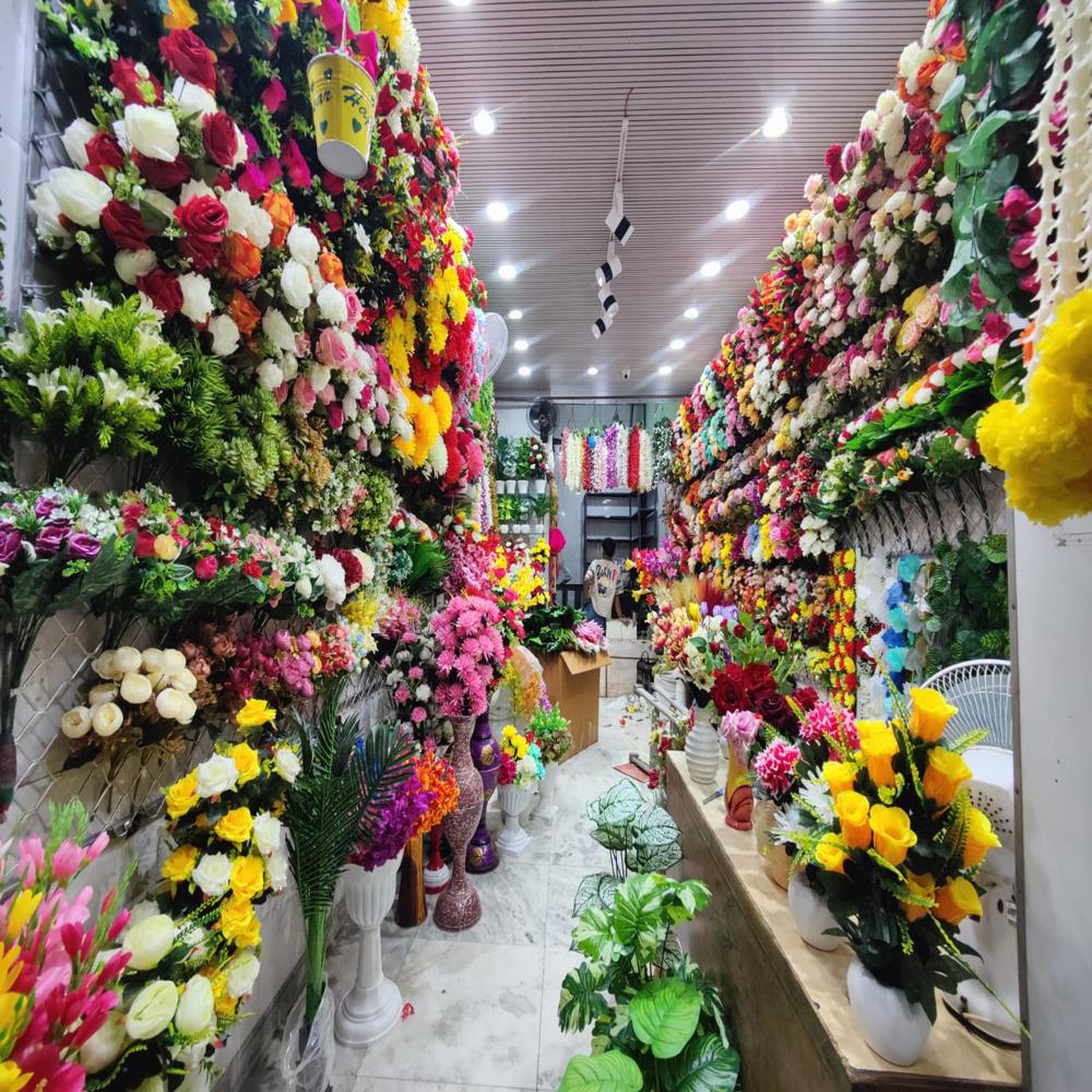 Artificial Flower Bunch - Color: Multi Color
