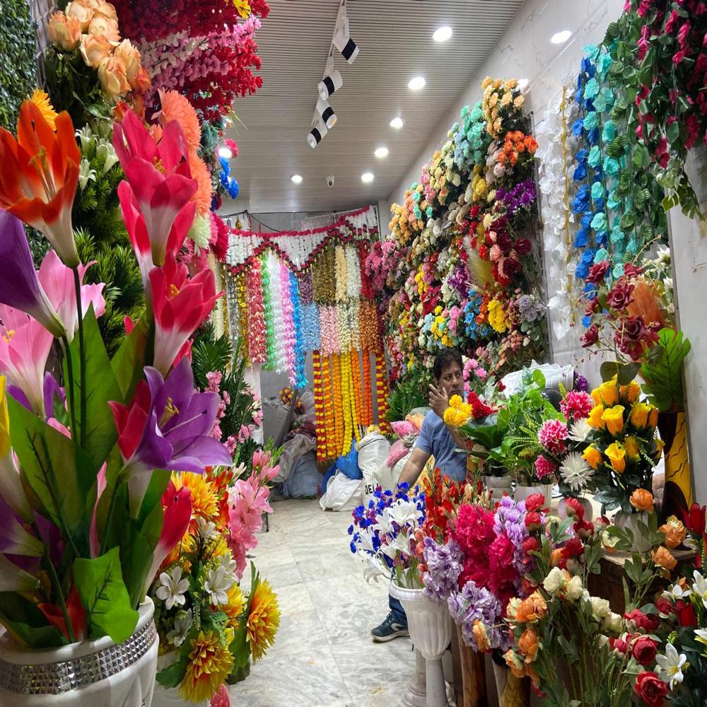 Artificial flower bunch