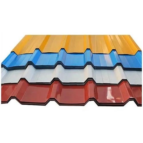 Colour Coated Roofing Sheet - Color: Available In Multiple Colors Such As Yellow