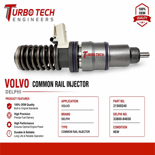 Diesel Fuel Injector Volvo - Warranty: No