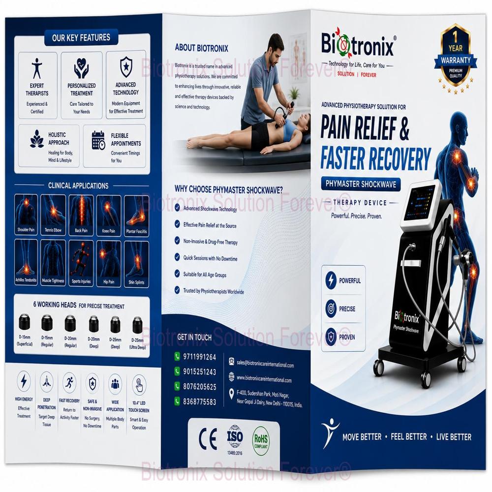 AIRSHOCK PRO Touch Screen Physiotherapy Shockwave Device