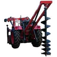 Heavy Duty Tractor Piling Machine