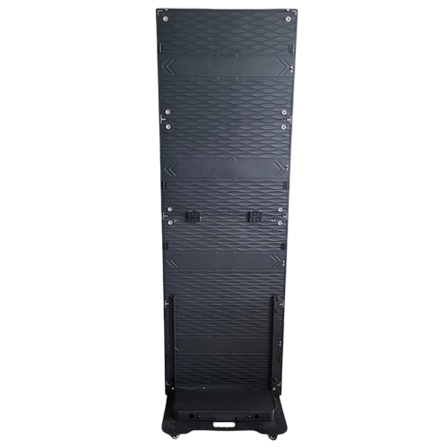 640x1920mm Die Cast Aluminium LED Display Cabinet Standee For Advertising LED Screen
