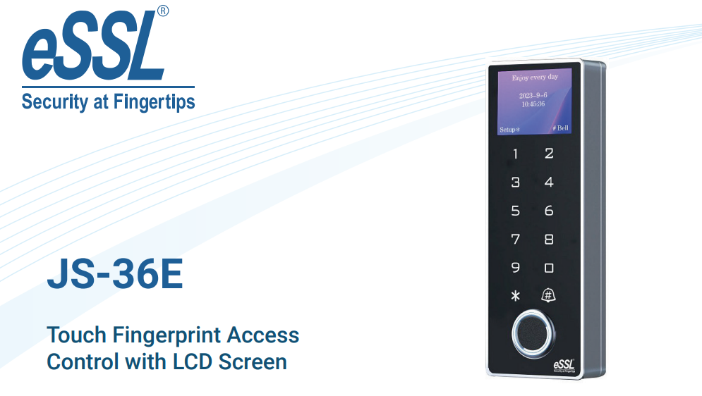 JS-36E(Touch Fingerprint Access Control with LCD Screen)