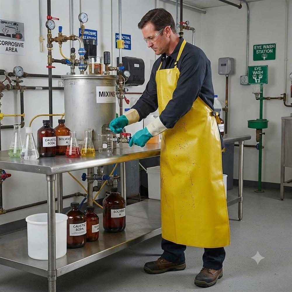 Yellow Pvc Safety Apron