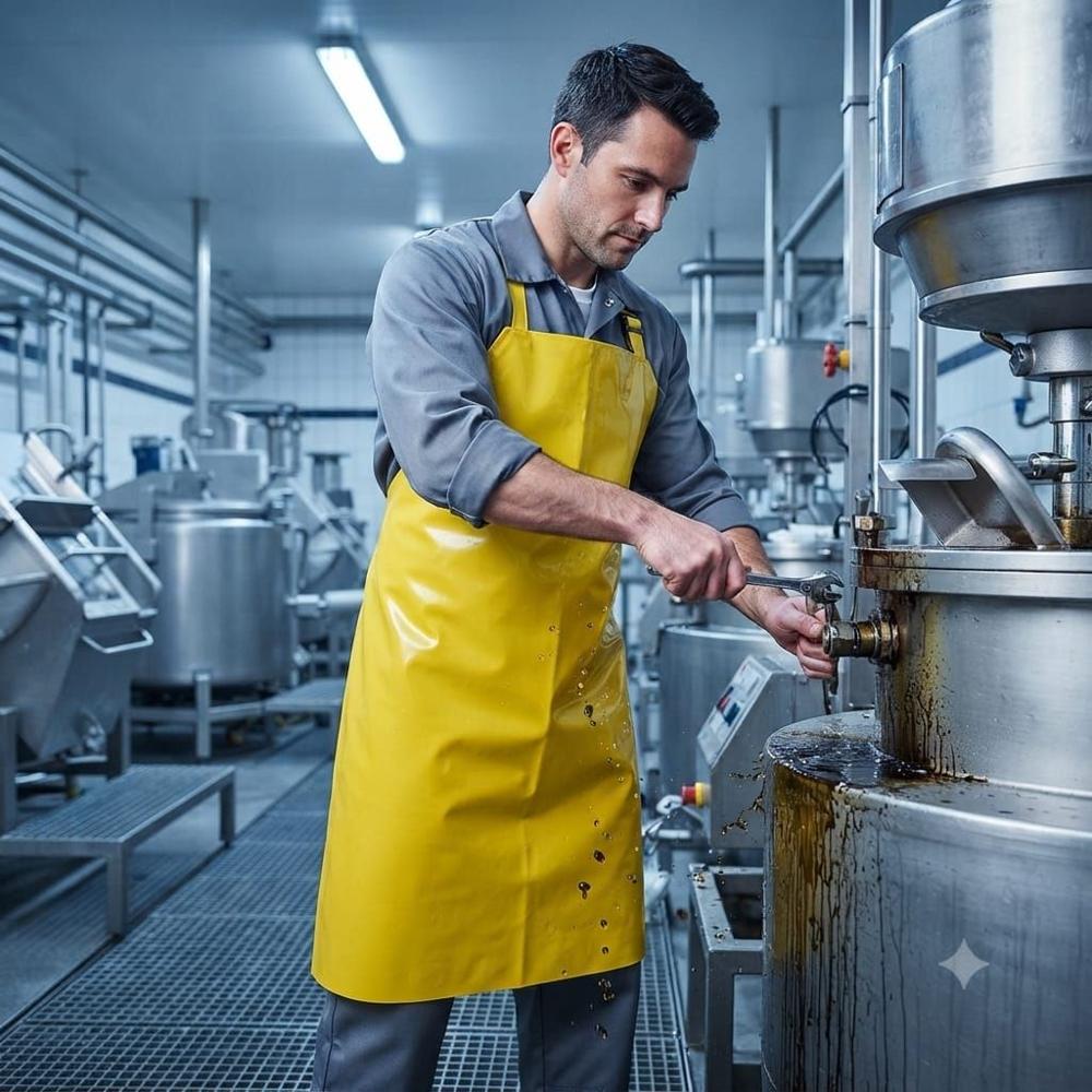 Yellow Pvc Safety Apron