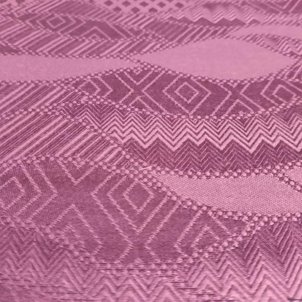 POLYCOTTON FLORAL JACQUARD SHIRTING FABRIC