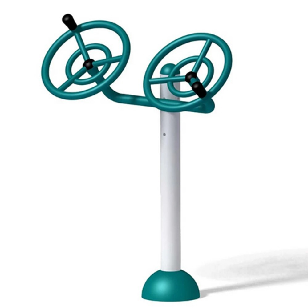 Outdoor Two Wheel Thai Chi Spinner