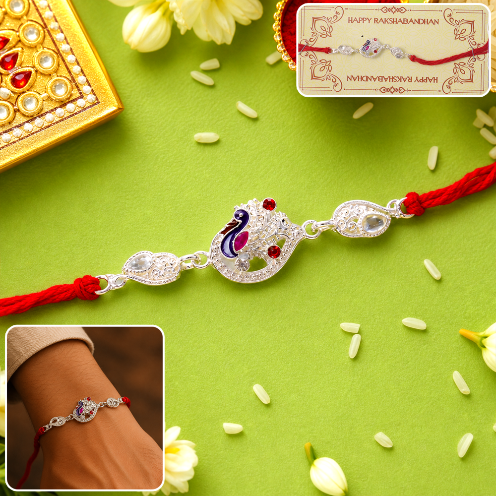 Rakhi - Traditional Brother & Sister Gift for Rakshabandhan