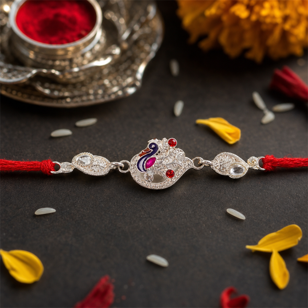 Rakhi - Traditional Brother & Sister Gift for Rakshabandhan