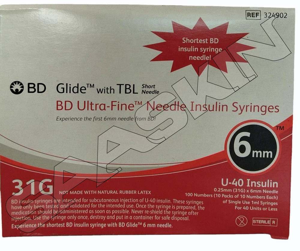 BD Ultra-Fine needle Insulin syringe (1 ml)