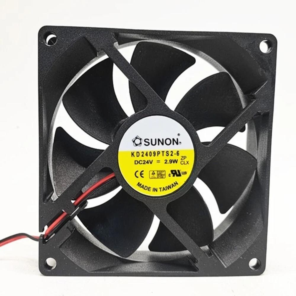SUNON KD2409PTS2-6 24V DC 2.9W 9225mm Ball Bearing Industrial Axial Cooling Fan