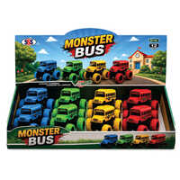M-111 Monster School Bus - Capacity: Single Vehicle Capacity Per Toy