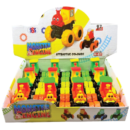 M-801 Monster Engine - Color: Multi-Color (Green