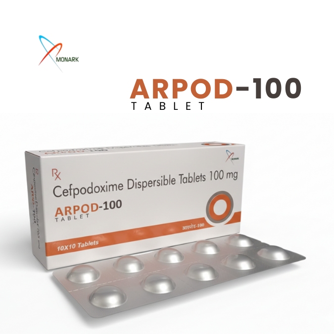 Cefpodoxime Dispersible Tablets - Brand Name: Arpod-100