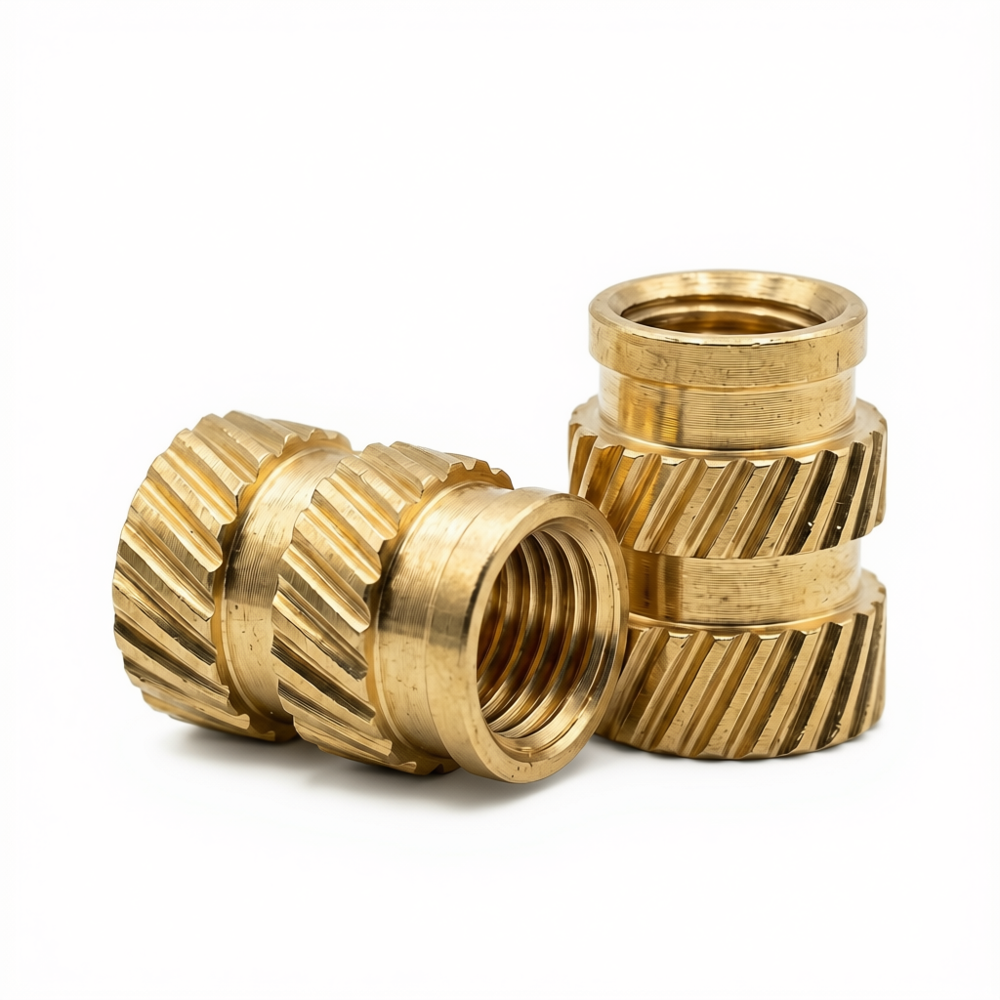 Lead Free Brass Inserts - Application: Plastic Injection Moulded Components Consumer Electronics Electrical Switches & Switchgear Pcb & Electronic Enclosures Medical Devices & Equipment Automotive & Ev Components Home Appliances Telecommunications Equipment Industrial Automation Systems Control Panels & Instrumentation Renewable Energy & Solar Equipment Robotics & Smart Devices Engineering Plastic Assemblies Aerospace Support Components Oem Plastic Products