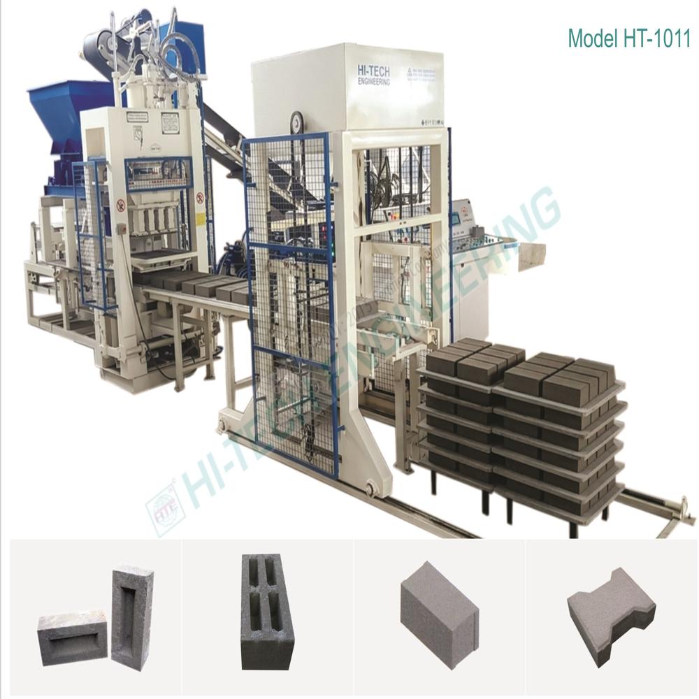 Concrete Brick Making Machine - Capacity: 2000 Pcs/hr