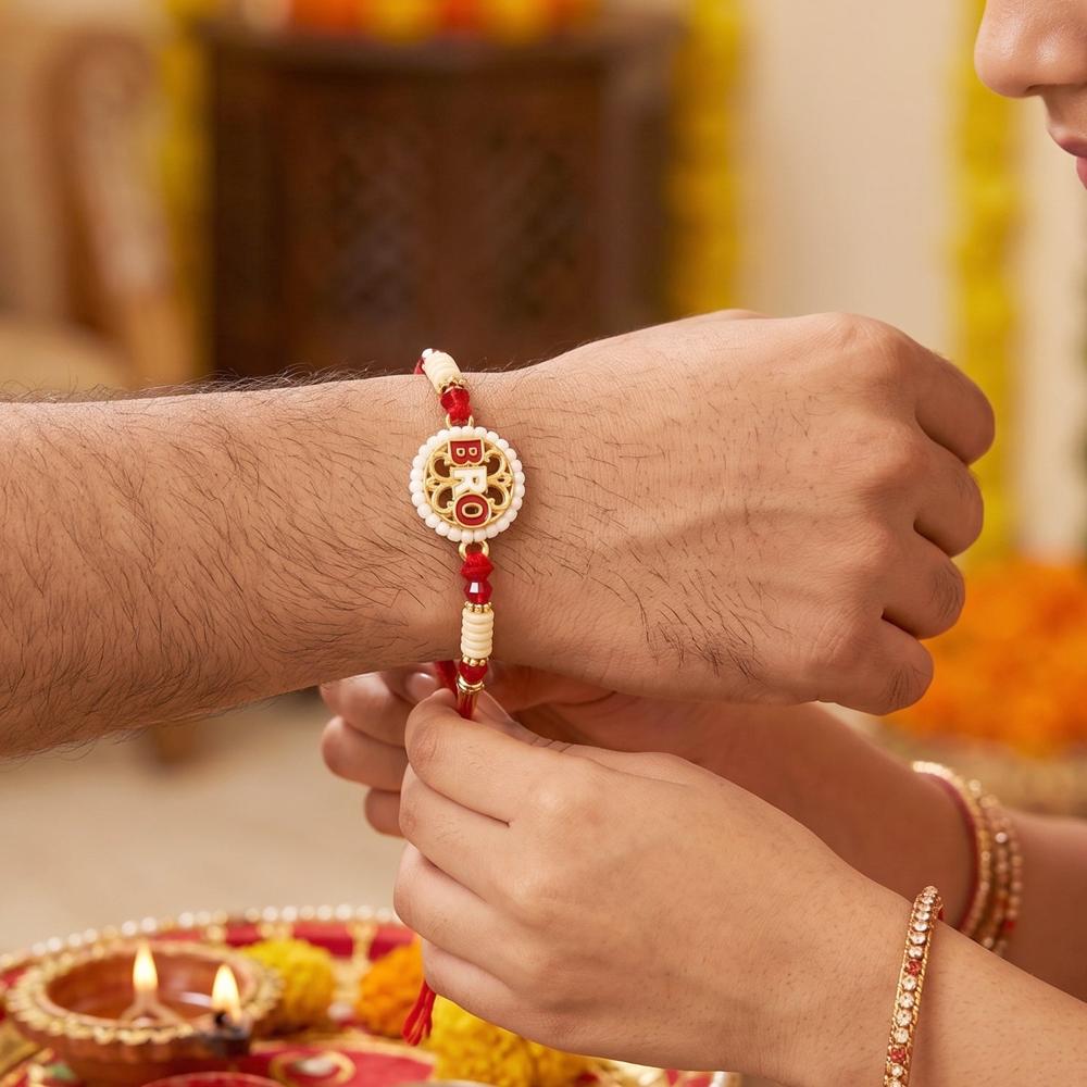 Bro Letter Designer Rakhi, Stylish & Perfect for Raksha Bandhan