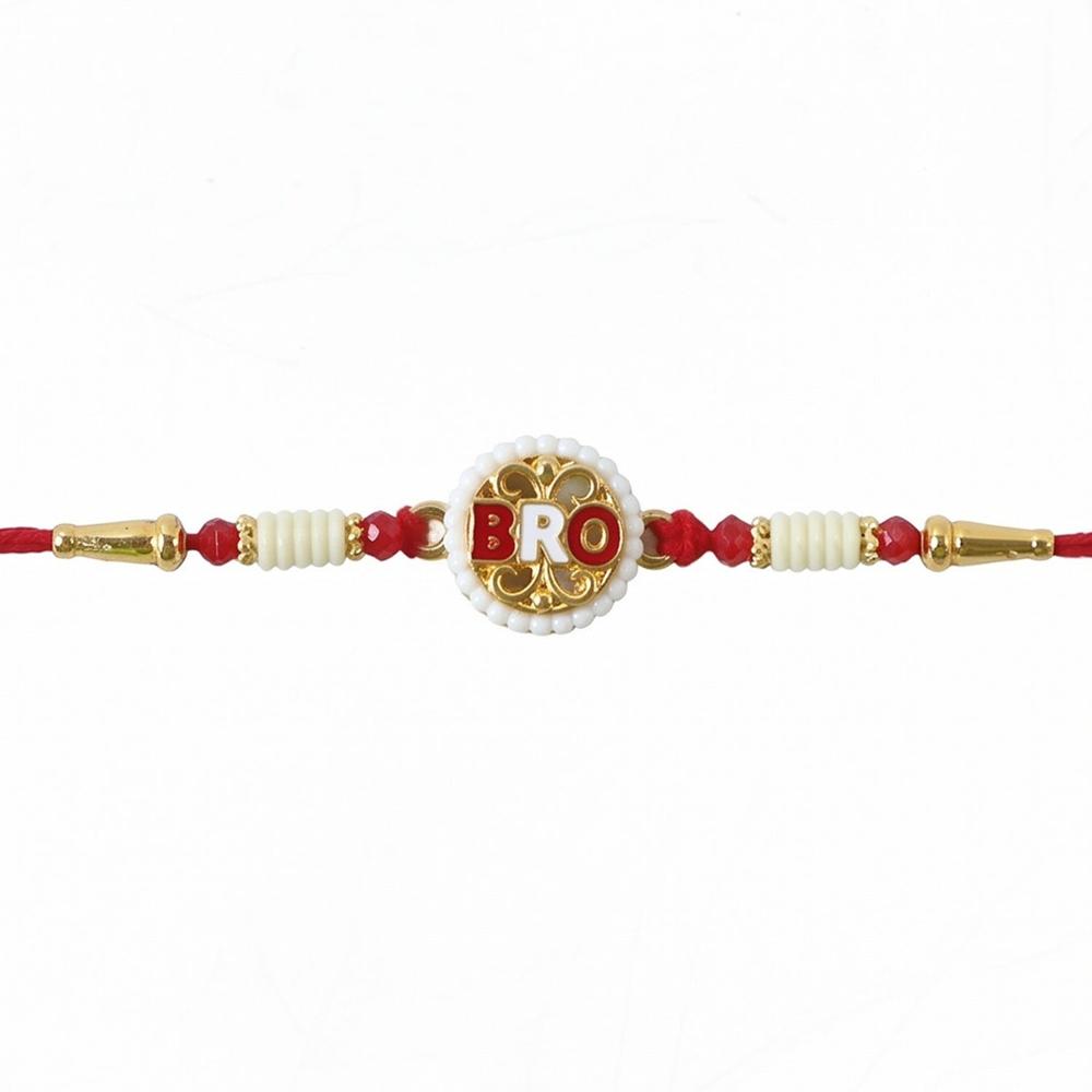 Bro Letter Designer Rakhi, Stylish & Perfect for Raksha Bandhan