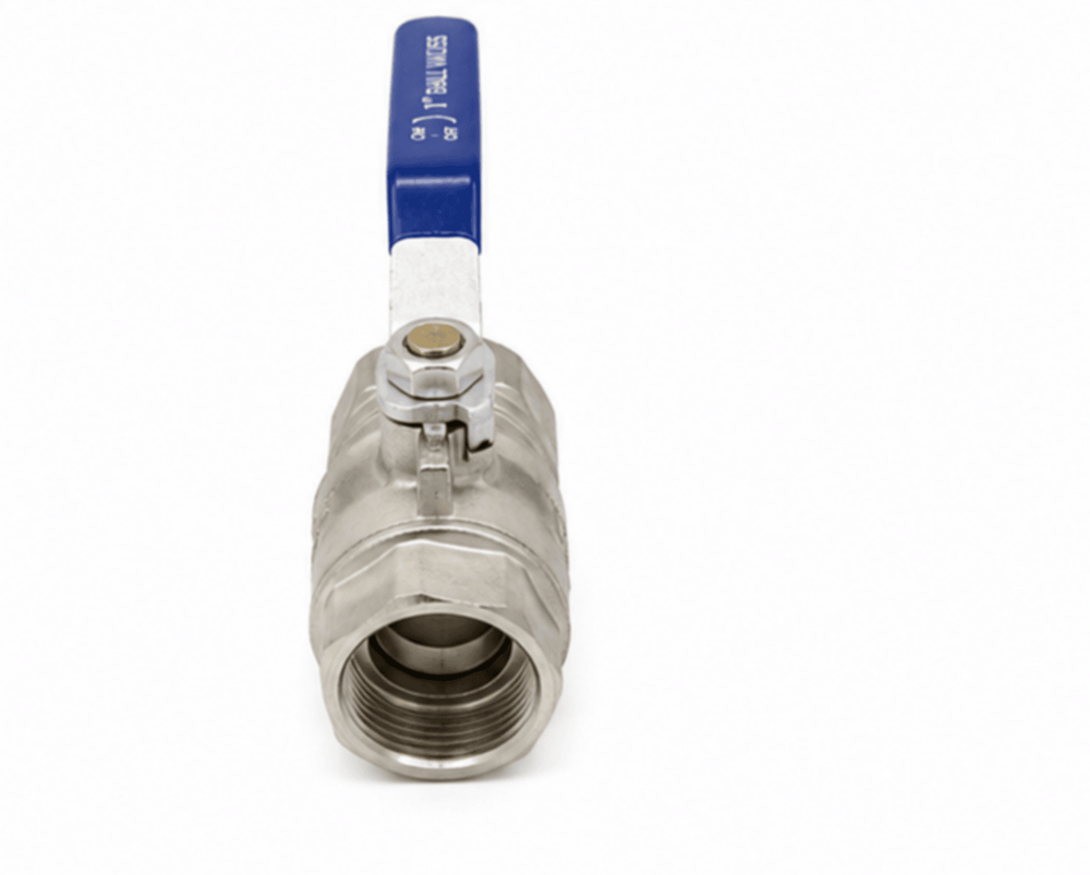 Brass Ball Valve - Color: Silver
