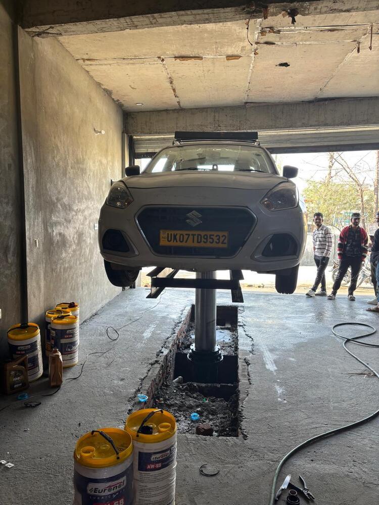 Hydraulic Washing Lift