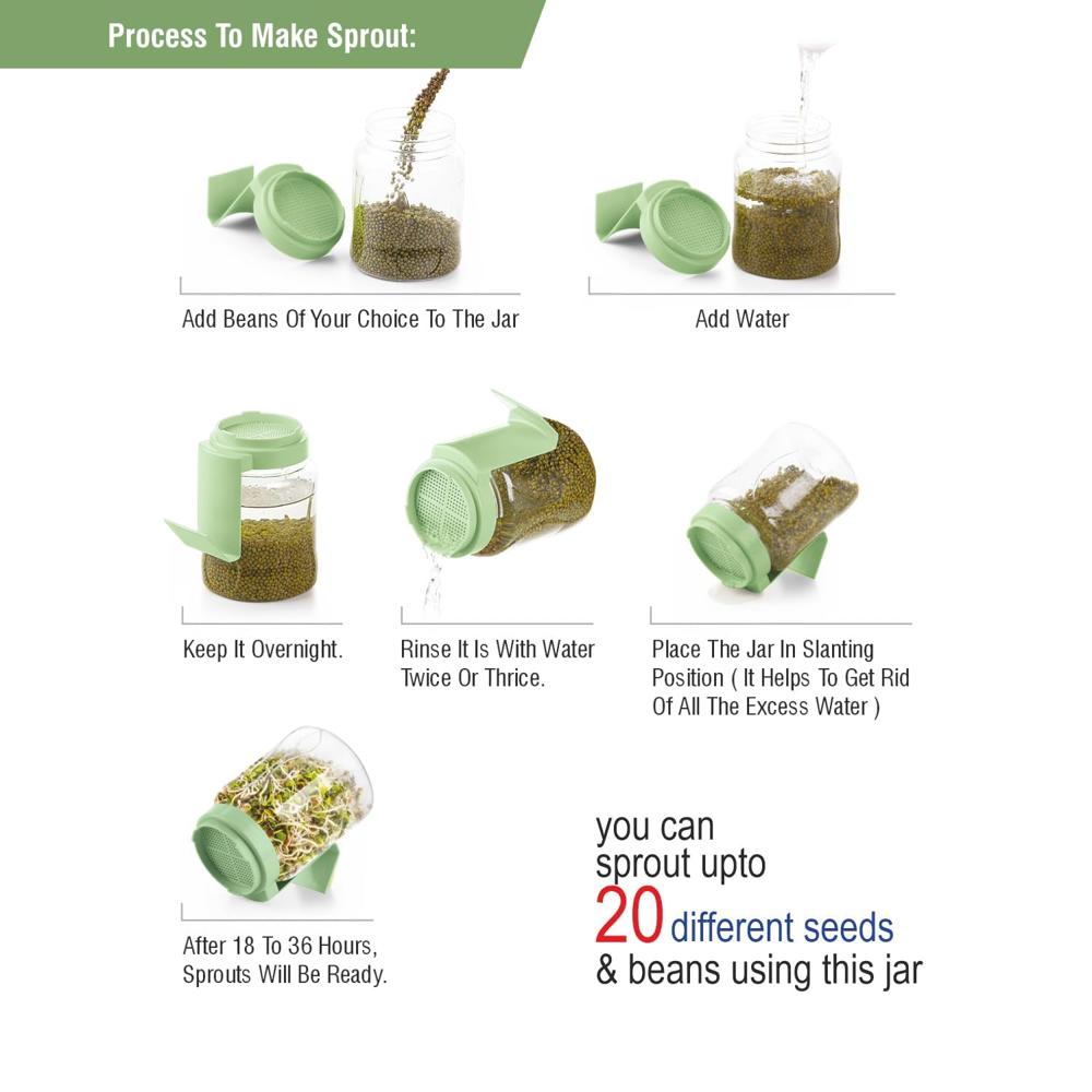 Nayasa Sprouting Jar with Wide