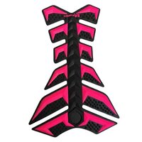 Pink Universal Motorcycle Tank Pad Protector - Size: Approx. 20 Cm X 14 Cm