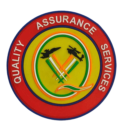 Quality Assurance Services Silicone Patch - Color: Multicolor (Red