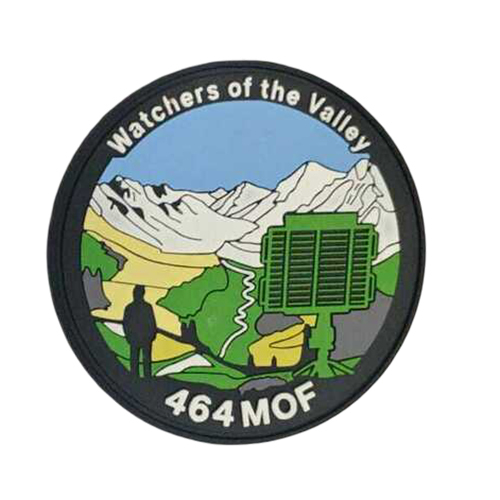 Watchers Of The Valley 464 Mof Silicone Patch - Color: Multicolor (Black Border
