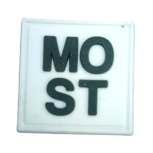 MOST Silicone Logo Patch