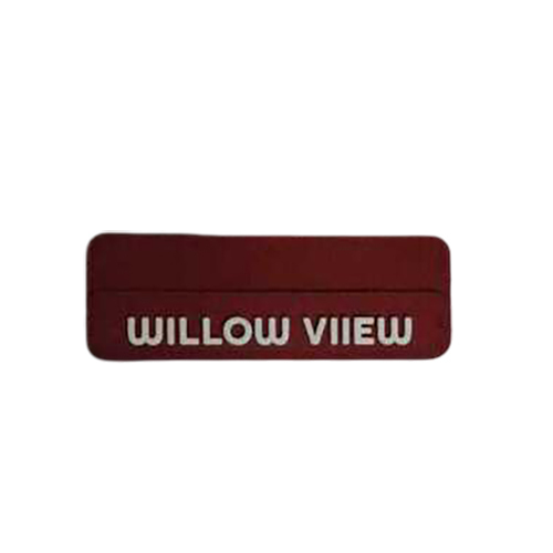 Willow View Silicone Logo Patch