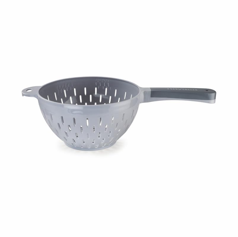 Plastic Colander Bowl Multipurpose Sieve - Color: Multicolor