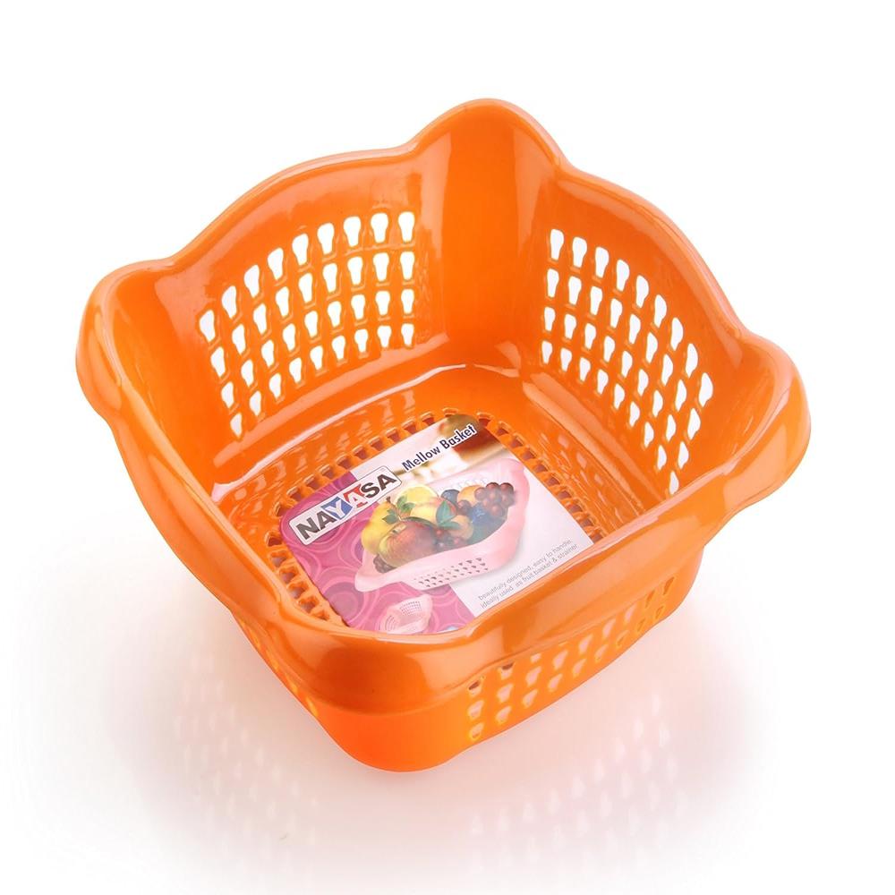 Plastic Melow Fruit Basket Set