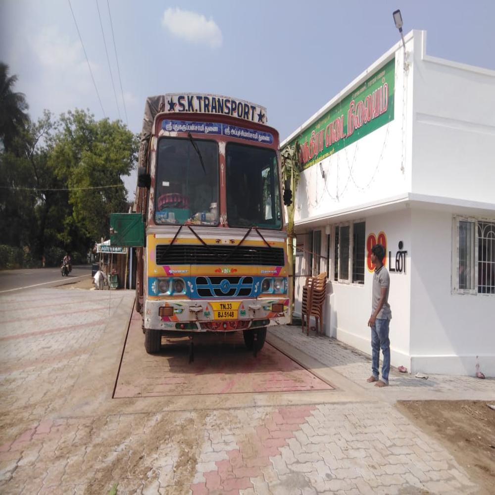 16mtr 100ton Coir Foundation Less Electronic Weigh Bridge