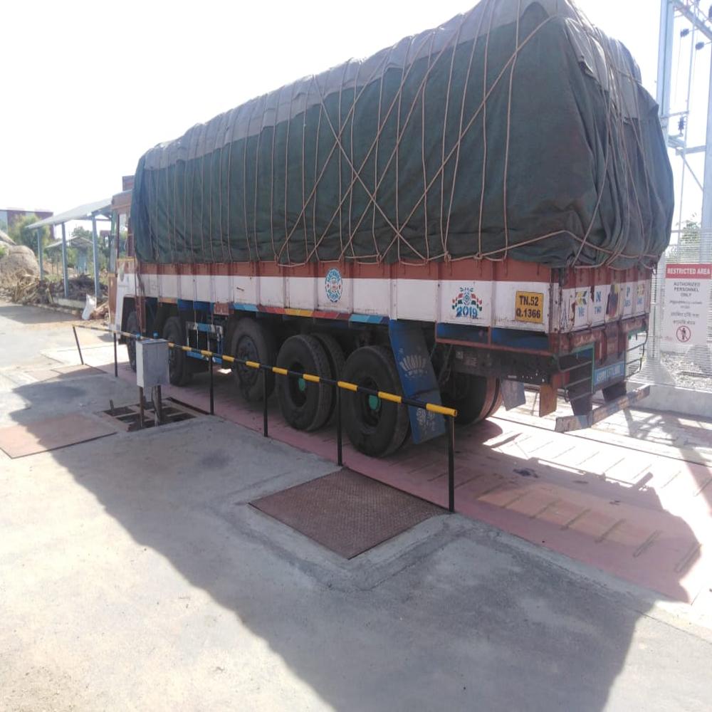16mtr 100ton Coir Foundation Less Electronic Weigh Bridge