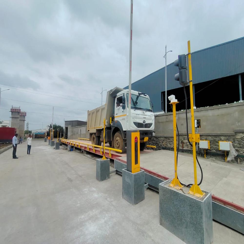 18mtr 100ton Un Man Electronic Weighbridges