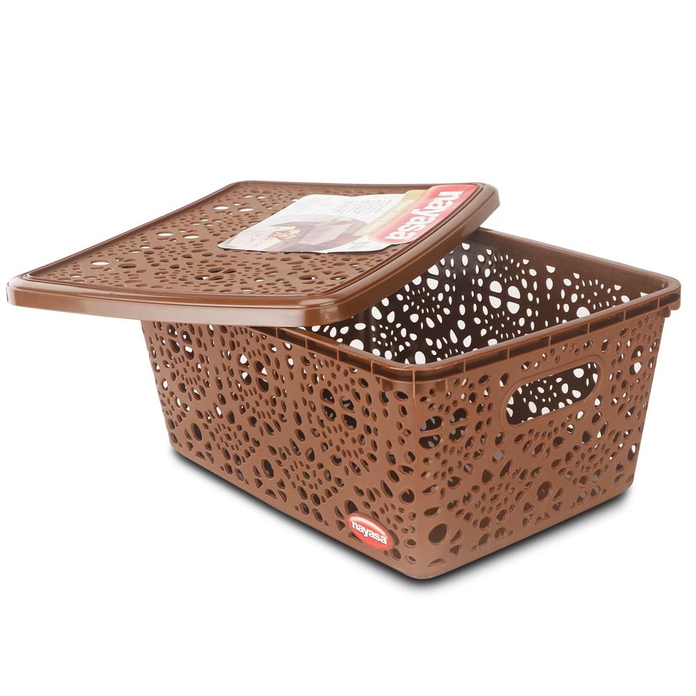 Nayasa Flower Storage Box Multipurpose Basket