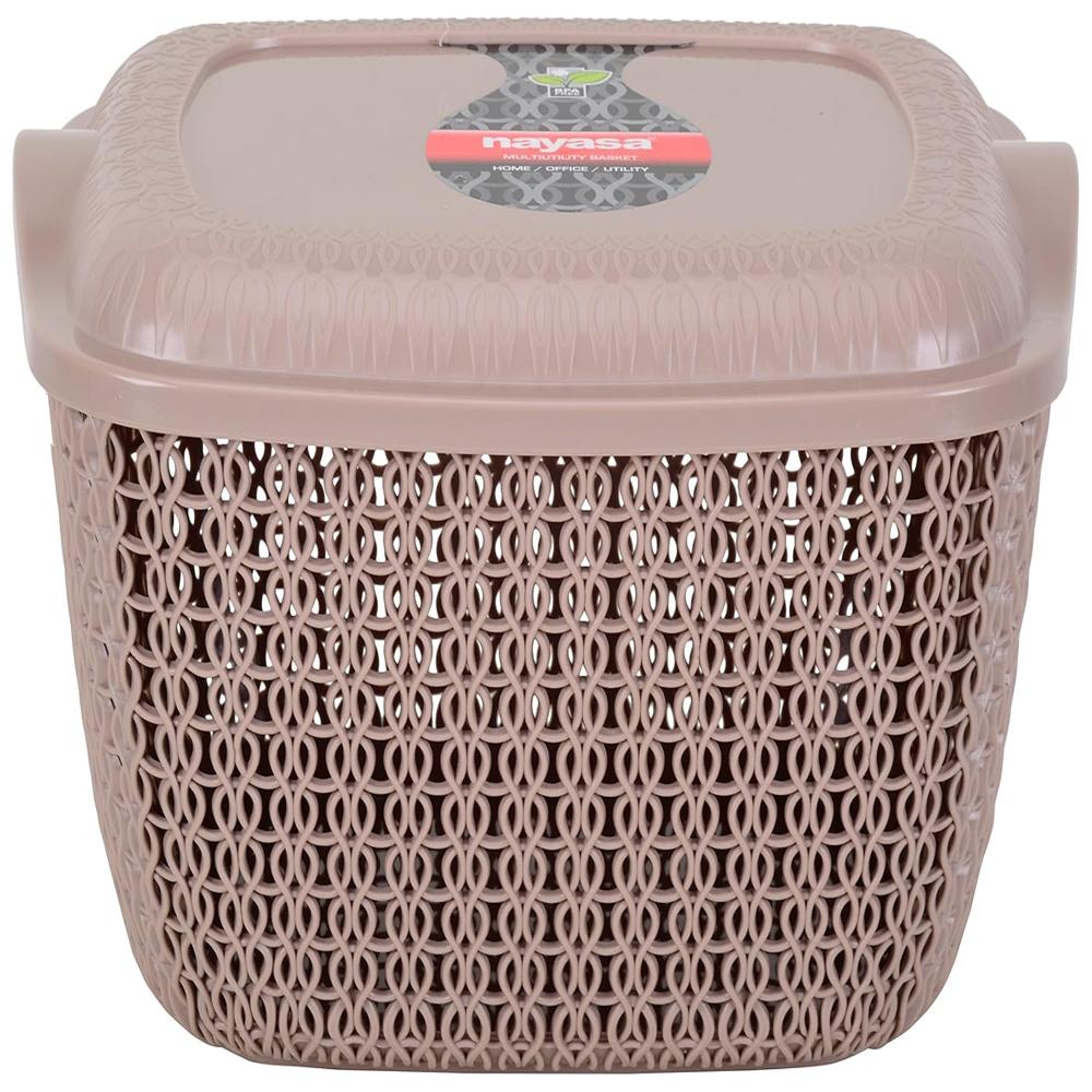 Multipurpose Rope Basket - Color: Light Brown