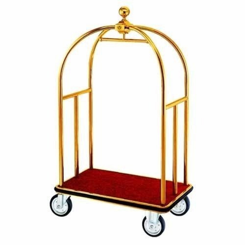 Hotel Luggage Maharaja Trolley - Color: Silver