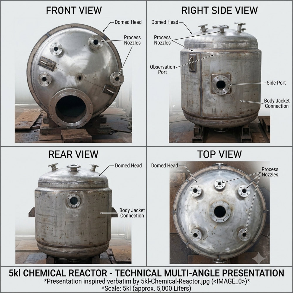 5kl Chemical Reactor