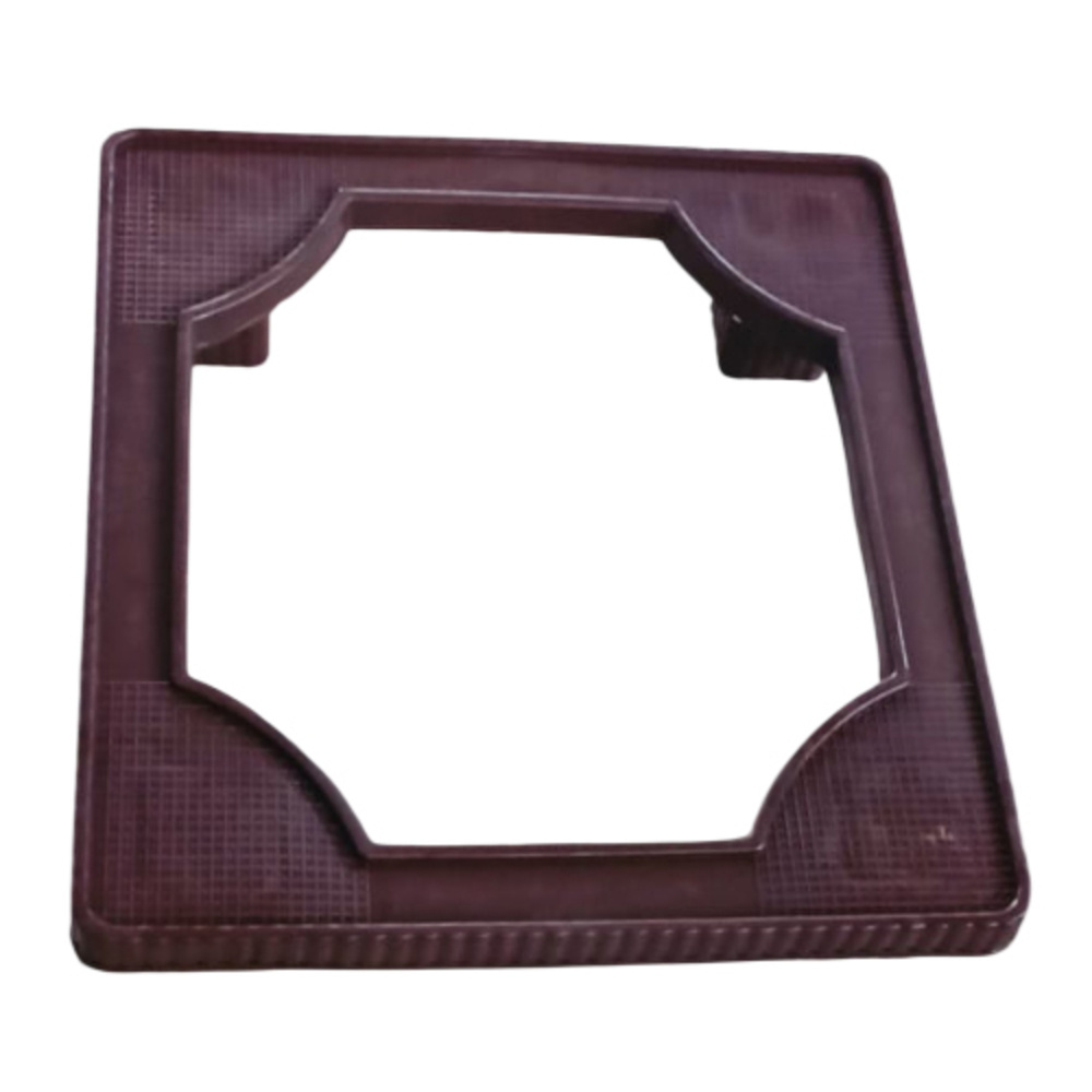 Plastic Fridge Stand - Color: Black