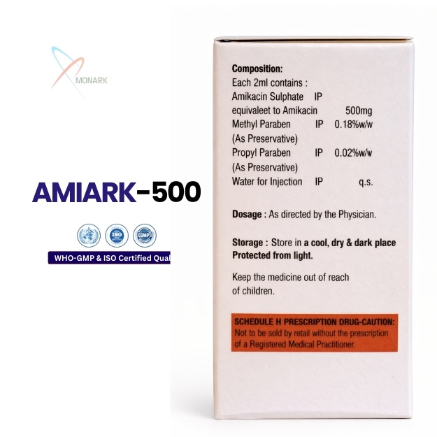 Amikacin Sulphate Injection - Brand Name: Amiark
