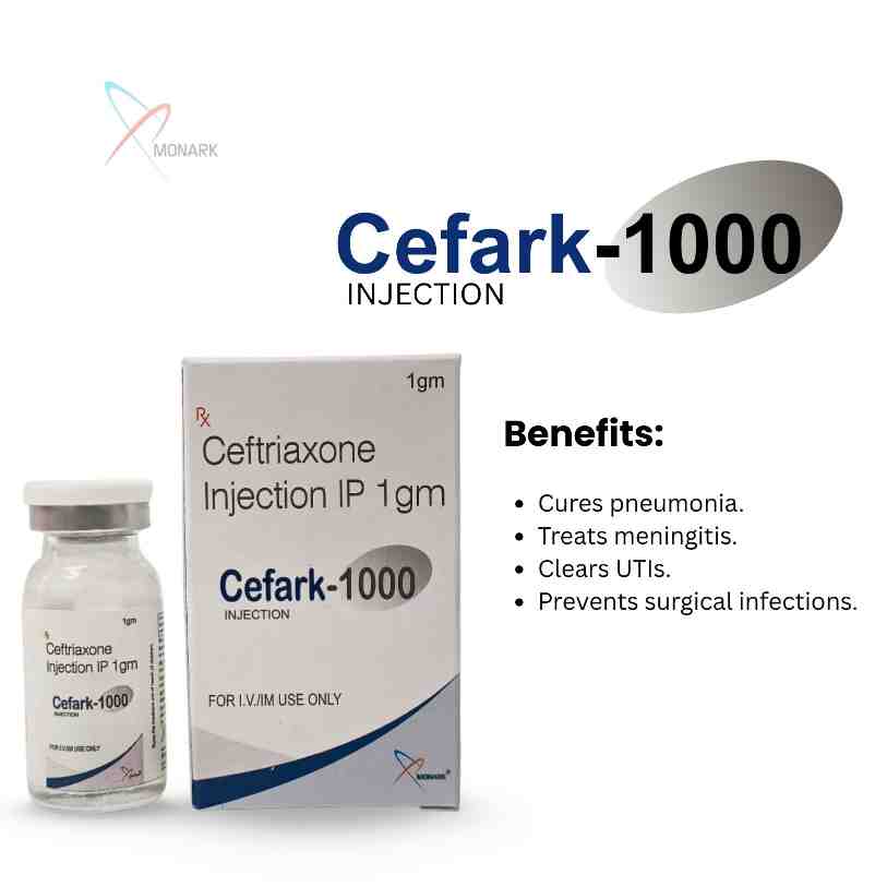 Ceftriaxone Injection Ip - Brand Name: Cefark