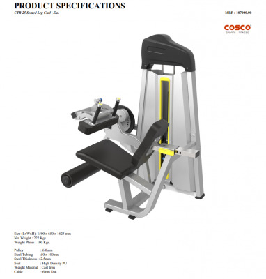 CTB 25 Seated Leg Curl-Ext.