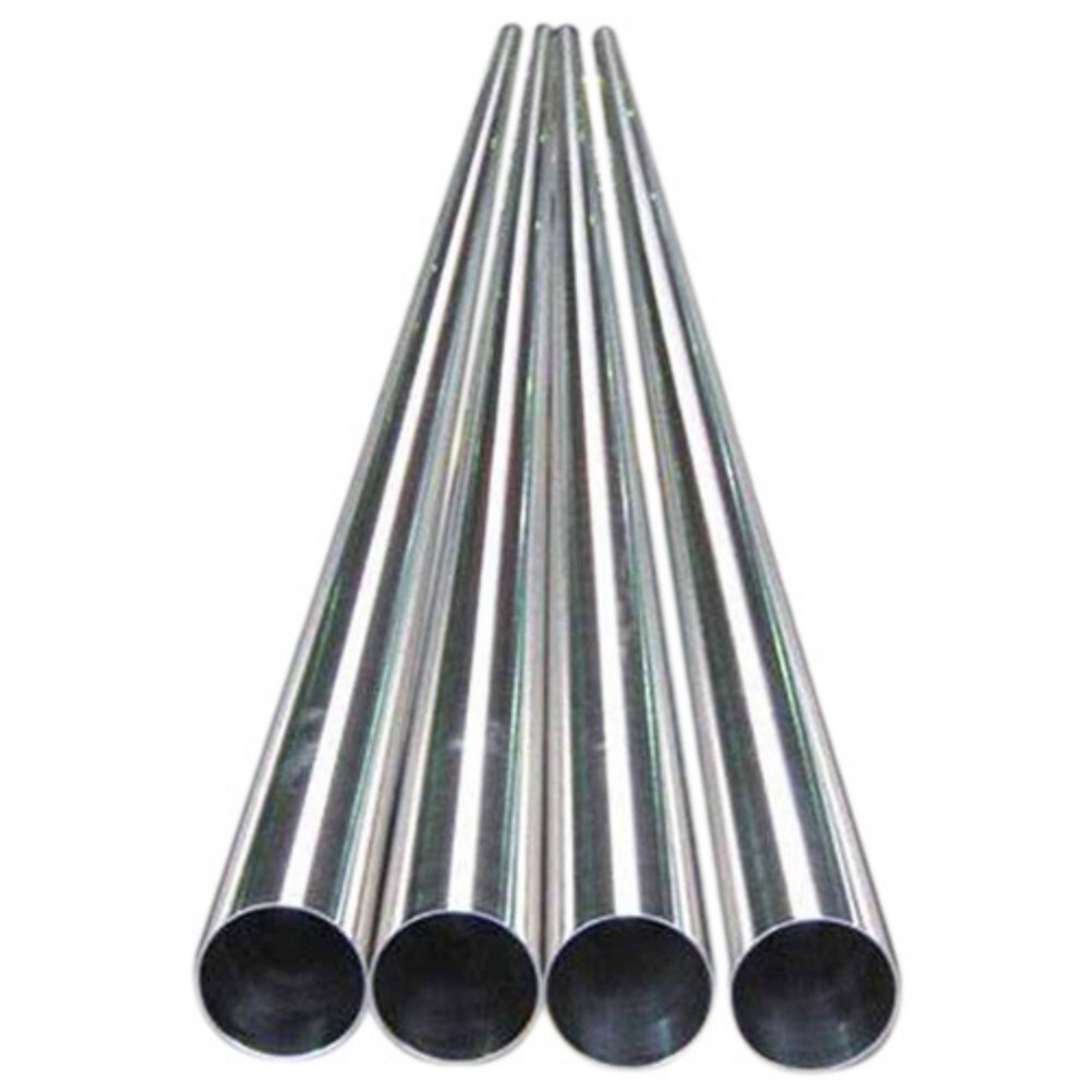 Ss Pipes - Round, Different Thickness & Steel Grades | Mirror Polish Finish, Silver Color, Warranty Included